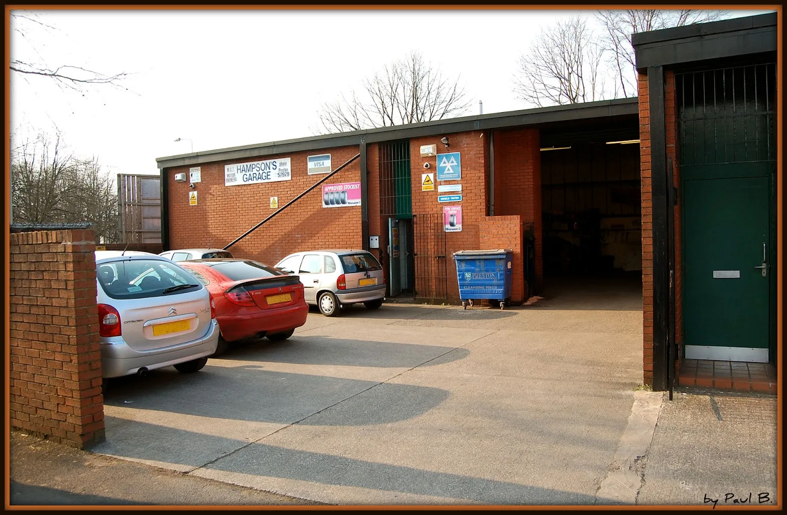 Hampson’s Garage, Plungington