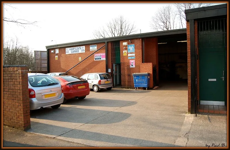 Hampson’s Garage work photo